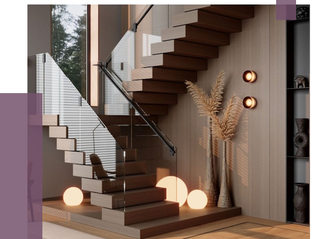 Изготовление и монтаж лестниц в Мегионе от 88613 руб. | ПРОЛЁТ-Мго