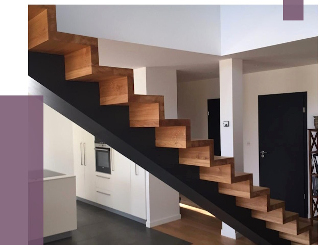 Изготовление деревянных лестниц в Мегионе от 88613 руб. | ПРОЛЁТ-Мго