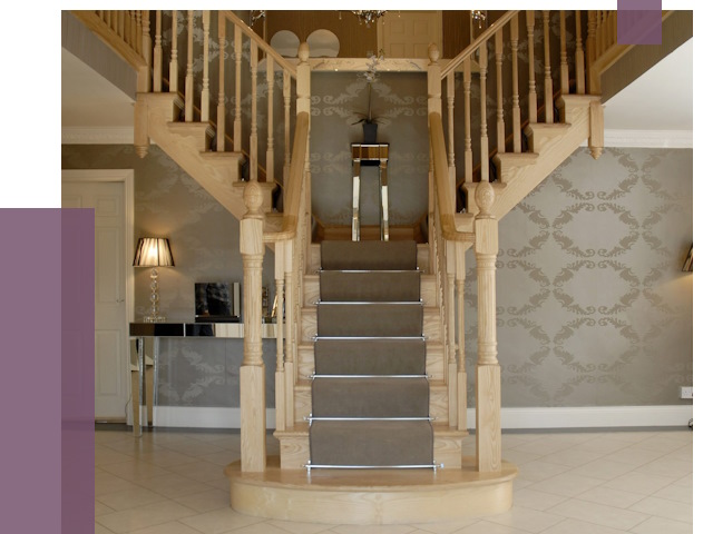 Монтаж деревянных лестниц в Мегионе от 7767 руб. 