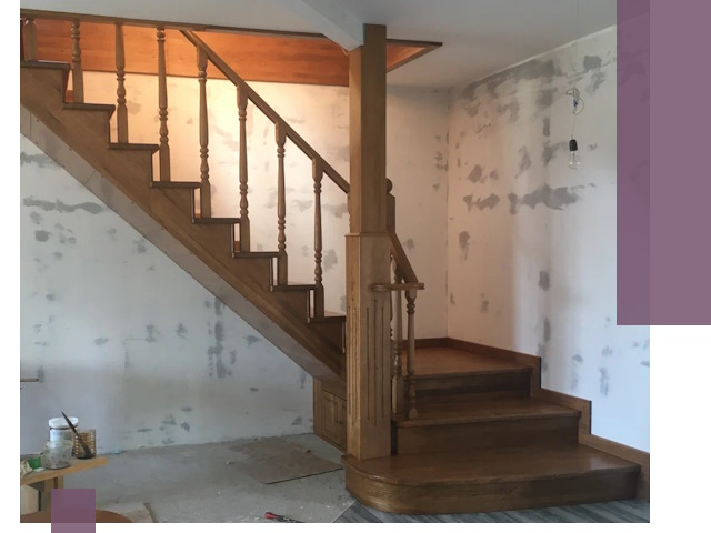 Ремонт деревянных лестниц в Мегионе: быстро и качественно