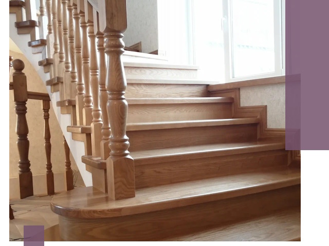 Реставрация деревянных лестниц в Мегионе — качественно и быстро