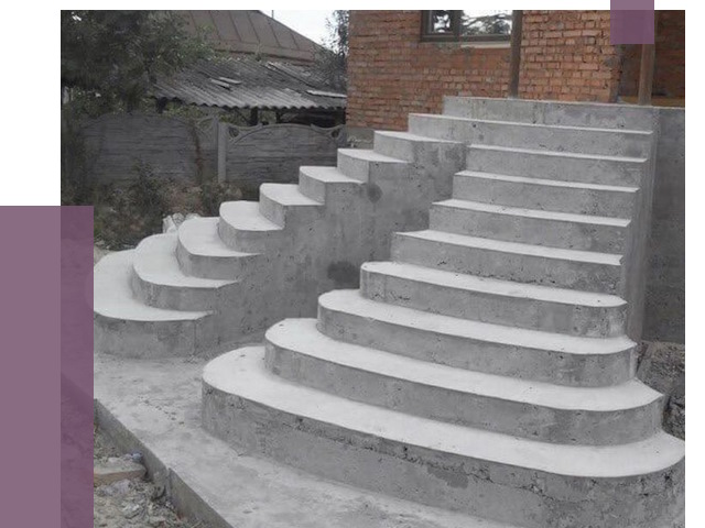 Монтаж бетонных лестниц в Мегионе от 4379 руб. 