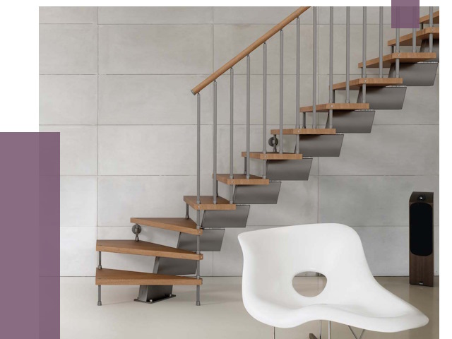 Монтаж модульных лестниц в Мегионе от 6464 руб. 