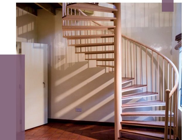 Изготовление винтовых лестниц на заказ в Мегионе от 77666 руб. | ПРОЛЁТ-Мго