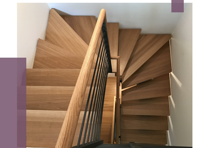 П-образные лестницы в Мегионе под ключ от 49519 руб. | ПРОЛЁТ-Мго