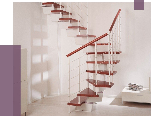 Изготовление лестниц на больцах в Мегионе от 9904 руб. | ПРОЛЁТ-Мго