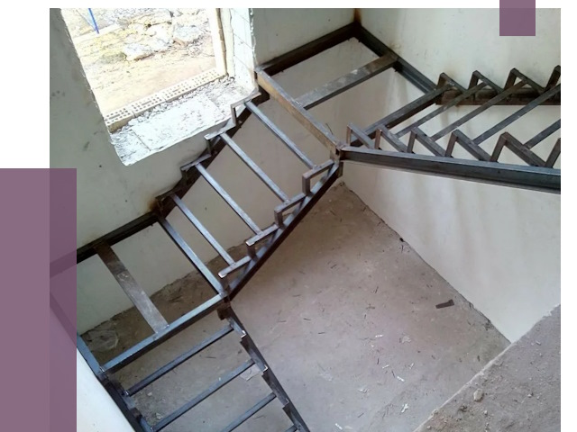 Монтаж лестниц на металлокаркасе в Мегионе от 13031 руб. — ПРОЛЁТ-Мго