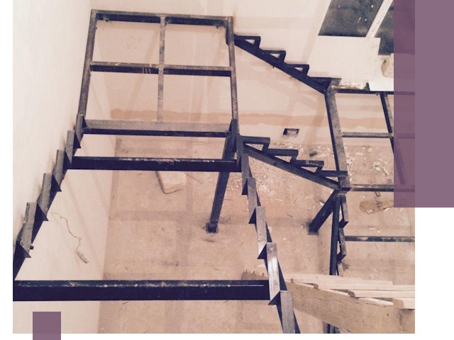 Монтаж лестниц на металлокаркасе в Мегионе быстро и качественно