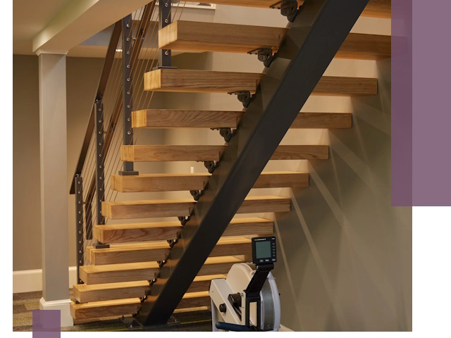 Лестницы на монокосоурах под ключ в Мегионе - изготовление и монтаж