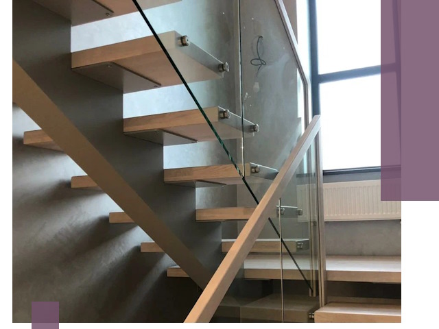 Изготовление лестниц на монокосоуре в Мегионе с монтажом и гарантией