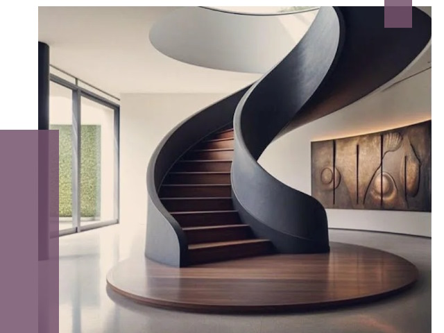 Элитные лестницы под заказ в Мегионе от 192863 руб. — ПРОЛЁТ-Мго