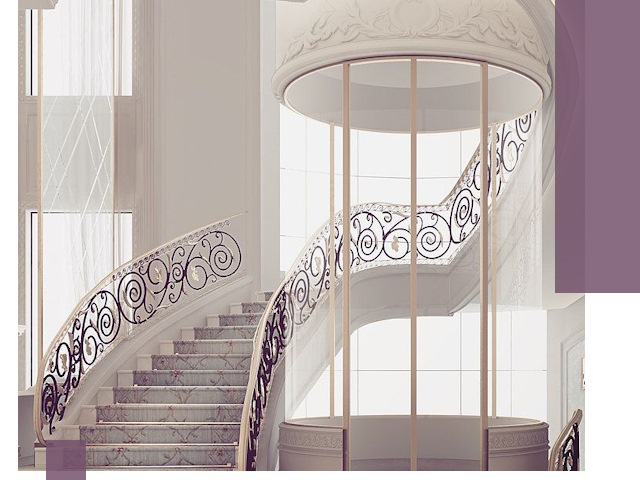 Элитные лестницы на заказ высокого класса в Мегионе