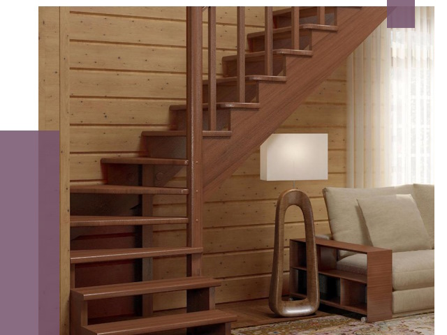 Лестницы эконом класса в Мегионе от 18609 руб. бюджетные решения