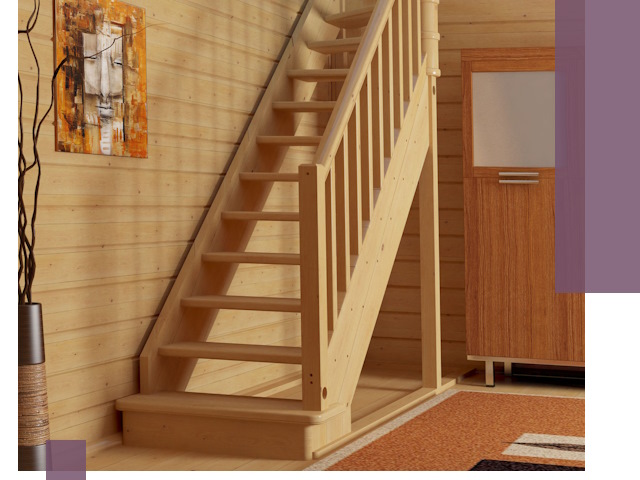 Лестницы эконом класса под ключ в Мегионе — недорого и быстро