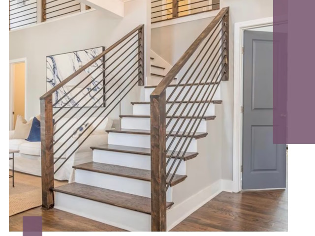 Лестницы для коттеджа под ключ в Мегионе — изготовление и монтаж