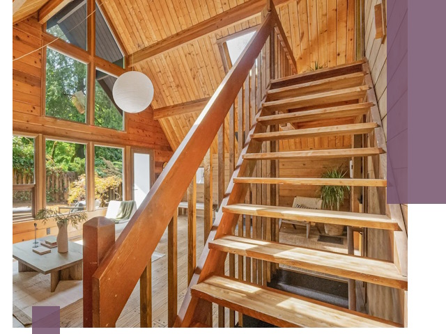 Лестницы для дачи под ключ в Мегионе — изготовление и монтаж