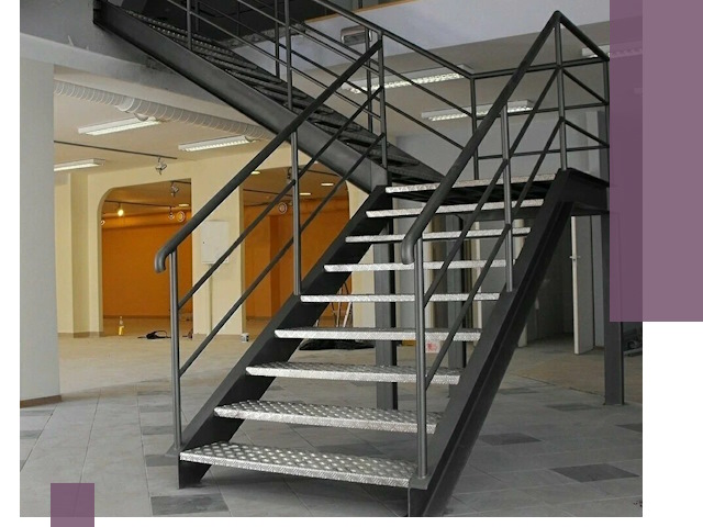 Лестницы для офиса в Мегионе: изготовление, монтаж, демонтаж