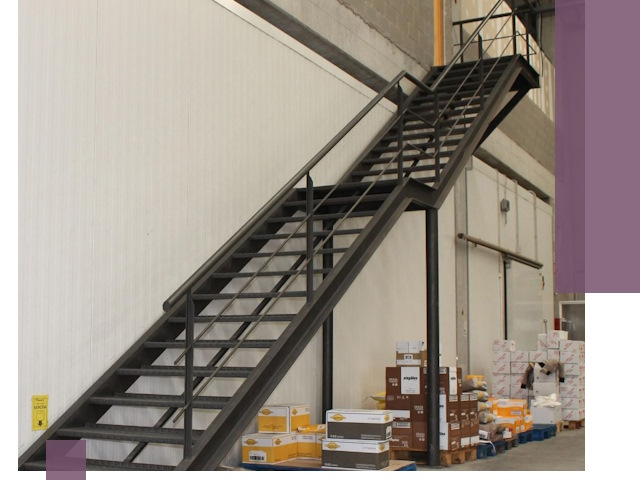 Лестницы для производства в Мегионе — изготовление и монтаж