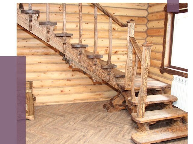 Лестницы в баню в Мегионе от 19495 руб. — изготовление | ПРОЛЁТ-Мго