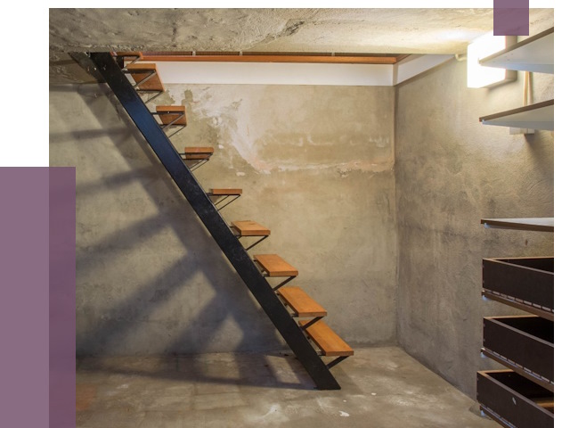 Лестницы в подвал в Мегионе от 13396 руб. — монтаж | ПРОЛЁТ-Мго
