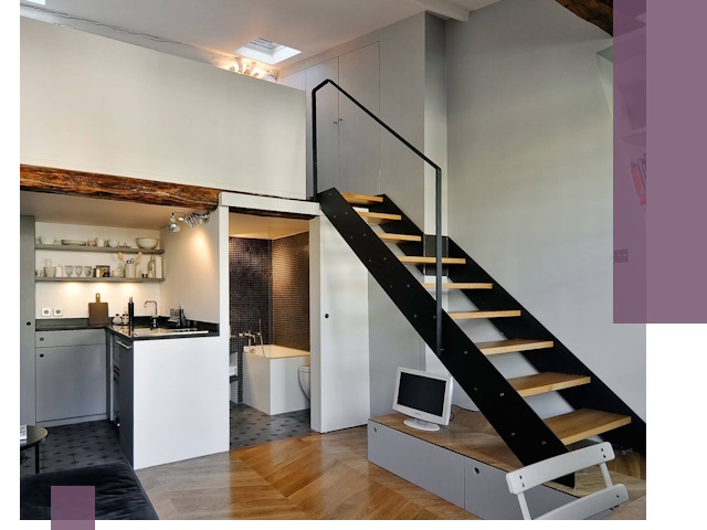 Лестницы на антресоль под ключ в Мегионе — изготовление и монтаж