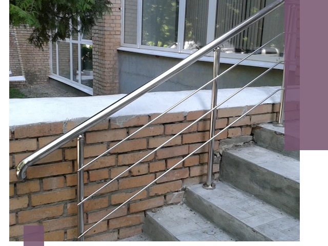 Перила из нержавеющей стали высокого качества в Мегионе