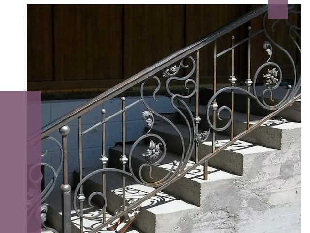 Кованые перила в Мегионе от 8861 руб. под ключ — качество от ПРОЛЁТ-Мго