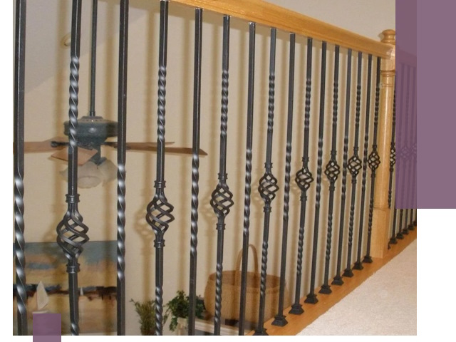 Изготовление и монтаж кованных перил в Мегионе под ключ