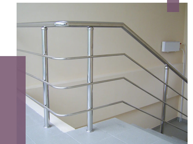 Алюминиевые перила в Мегионе от 6464 руб. под ключ | ПРОЛЁТ-Мго