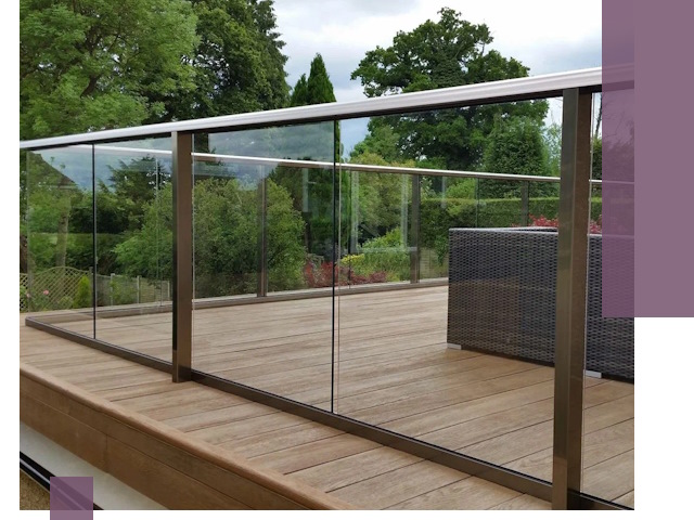 Алюминиевые перила на заказ в Мегионе — монтаж и гарантия