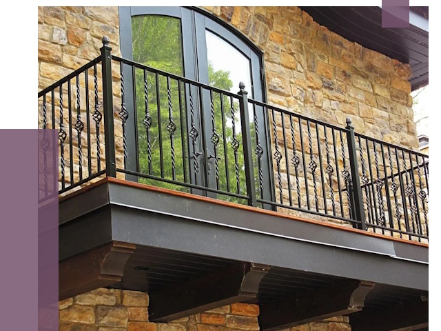 Балконные ограждения в Мегионе от 8184 руб. — купить | ПРОЛЁТ-Мго
