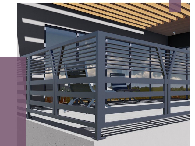 Изготовление балконных ограждений в Мегионе от 10946 руб. | ПРОЛЁТ-Мго