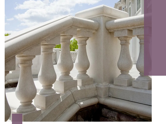 Балюстрады из металла и камня под ключ в Мегионе