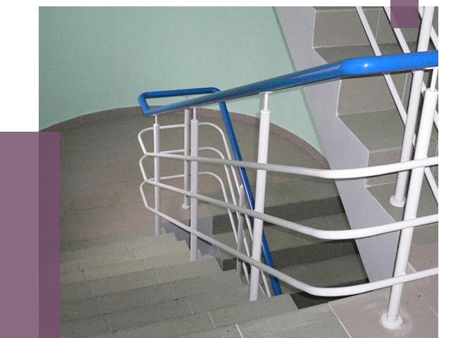 Перила в подъезде в Мегионе — установка и замена от 7558 руб. | ПРОЛЁТ-Мго