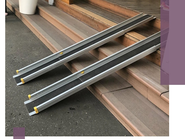 Телескопические пандусы под ключ в Мегионе — изготовление и монтаж