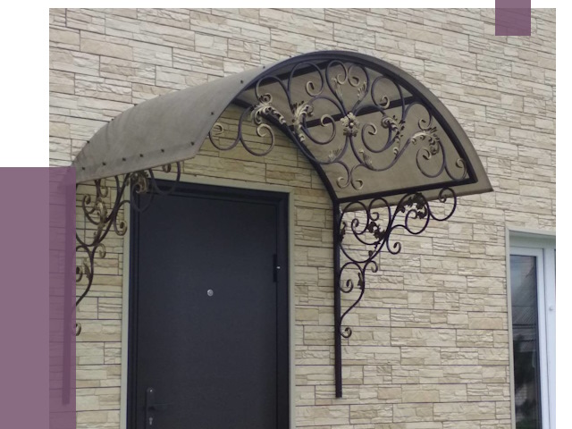 Ремонт козырьков в Мегионе от 7558 руб. | ПРОЛЁТ-Мго