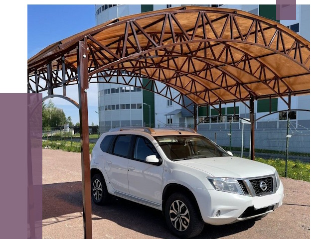 Недорогие навесы в Мегионе от 43785 руб. | ПРОЛЁТ-Мго