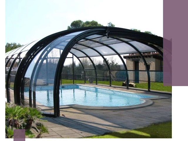 Навесы для бассейна в Мегионе: изготовление и монтаж под ключ