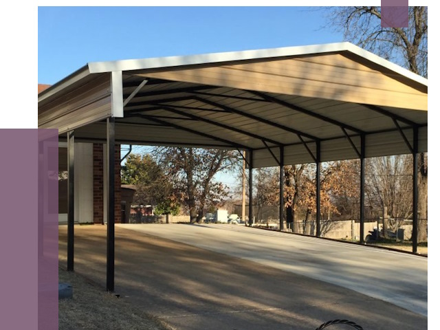 Двускатные навесы в Мегионе от 8184 руб.  | ПРОЛЁТ-Мго