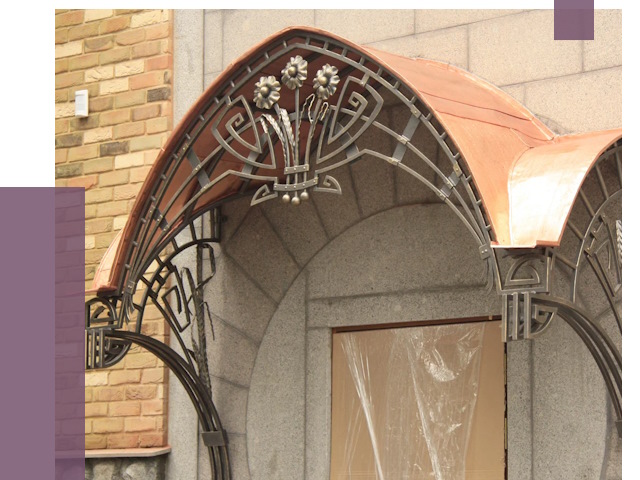 Арочные козырьки в Мегионе от 14856 руб. 