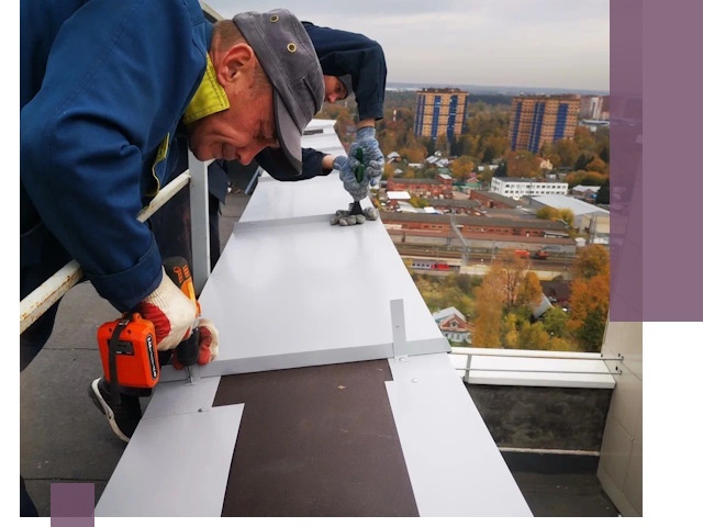 Монтаж парапетов в Мегионе — установка прочных металлических ограждений