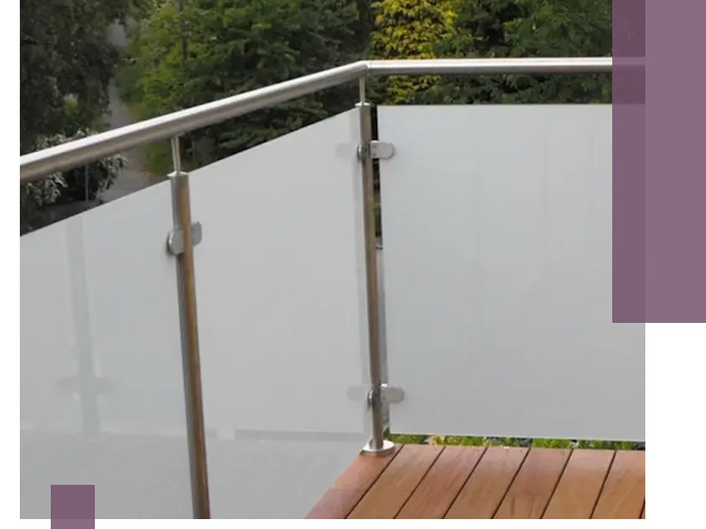 Алюминиевые парапеты для балконов и террас в Мегионе