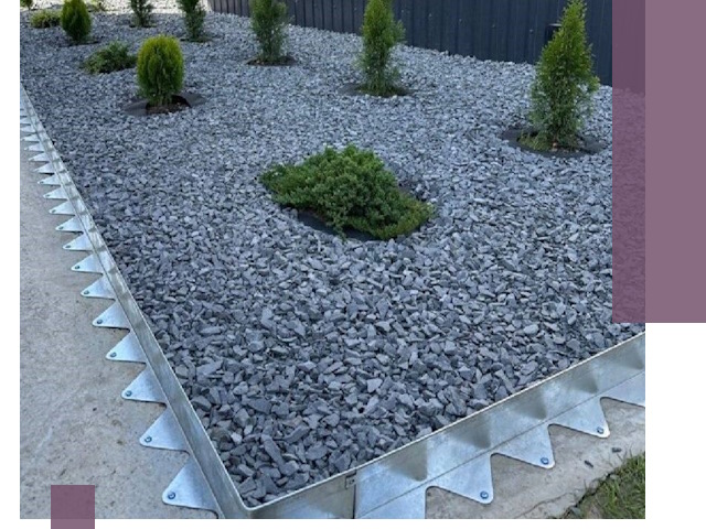 Оцинкованные металлические бордюры под заказ в Мегионе