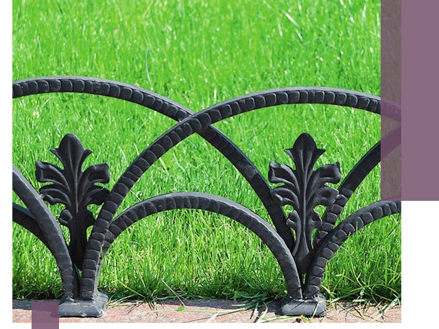 Декоративные металлические бордюры под ключ в Мегионе