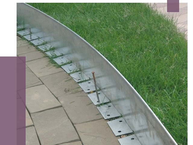 Металлические бордюры для тротуаров в Мегионе от 8861 руб.