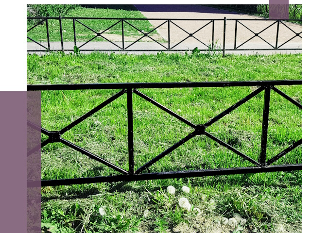 Металлические газонные ограждения в Мегионе от 4379 руб.