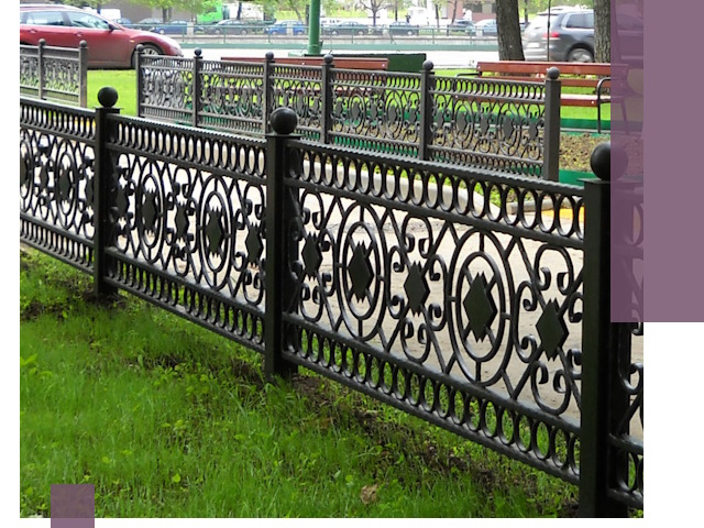 Секционные газонные ограждения под ключ в Мегионе