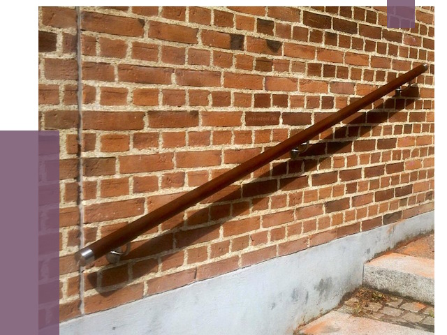 Изготовление пристенных поручней в Мегионе от 4535 руб. — ПРОЛЁТ-Мго