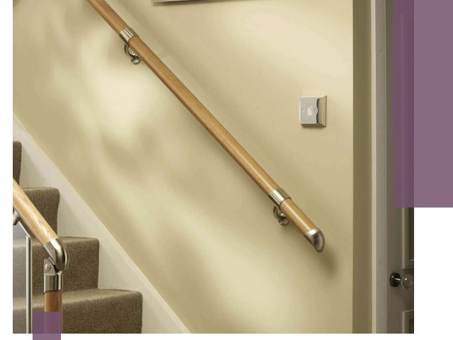 Монтаж пристенных поручней профессионально в Мегионе