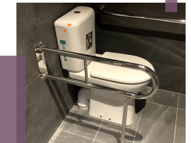 Поручни для санузлов в Мегионе от 4379 руб. | ПРОЛЁТ-Мго